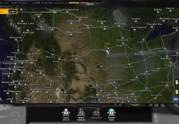 Карту Карта «CanaDream» версия 2.8.6 для American Truck Simulator (v1.34.x)