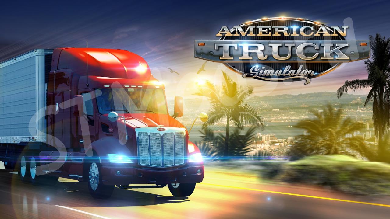 Скачать American Truck Simulator версия 1.29.1.1s + 15 DLC Repack by R.G  Механики