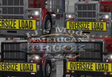 Мод Accessory  Parts for SCS Trucks версия 7.5.2 для American Truck Simulator (v1.46.x)