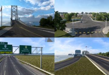 Аддон к Coast To Coast - Discover Ontario v0.1.9 для American Truck Simulator (v1.45.x)