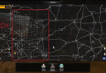Карту Аддон штат Колорадо для карты Coast to Coast v1.0 для American Truck Simulator (v1.31.x)