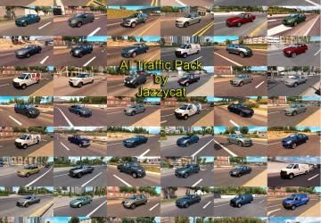 Мод AI Traffic Pack версия 5.2 для American Truck Simulator (v1.32.x)
