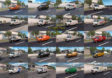 Мод AI Traffic Pack версия 5.4 для American Truck Simulator (v1.33.x)