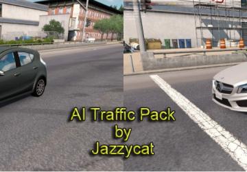 Мод AI Traffic Pack версия 7.6 для American Truck Simulator (v1.35.x, 1.36.x)