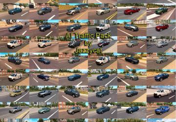 Мод AI Traffic Pack версия 13.3 для American Truck Simulator (v1.44.x)