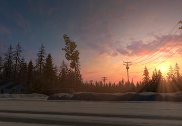 Alaska Ice Road Map версия 4.5 для American Truck Simulator (v1.38.x)