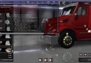 Мод American Pro Truckers Wheel and Accessories Pack v1.0 для American Truck Simulator (v1.6.x, - 1.32.x)