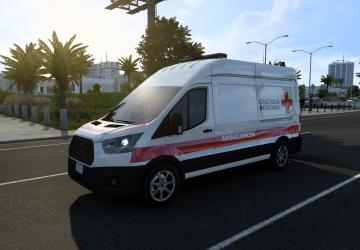 Мод ATS Emergency Vehicles Pack версия 1.3 для American Truck Simulator (v1.57.x)