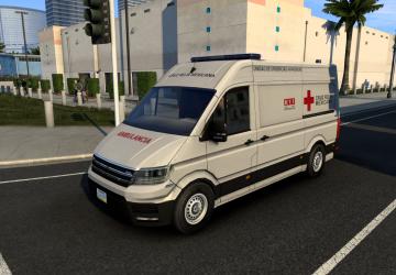 Мод ATS Emergency Vehicles Pack версия 1.3 для American Truck Simulator (v1.57.x)