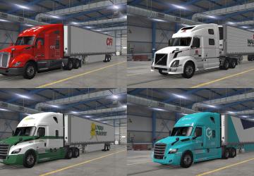 Мод ATS Skinpack by Ankrpl версия 2.3 для American Truck Simulator (v1.43.x)