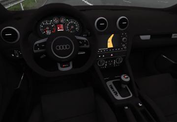 Мод Audi RS3 Sportback версия 1.8 для American Truck Simulator (v1.46.x)