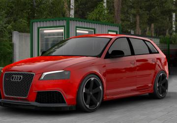 Мод Audi RS3 Sportback версия 2.1 для American Truck Simulator (v1.49.x)