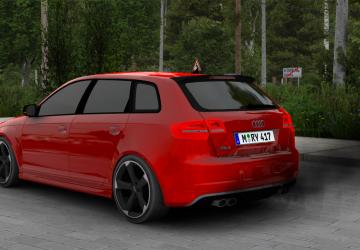 Мод Audi RS3 Sportback версия 2.1 для American Truck Simulator (v1.49.x)