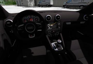 Мод Audi RS3 Sportback версия 2.1 для American Truck Simulator (v1.49.x)