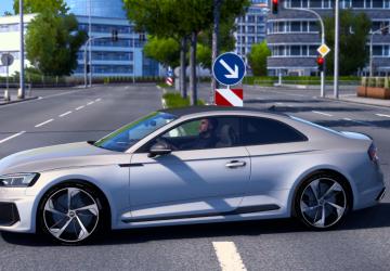Мод Audi RS5 Coupe 2024 версия 1.0 для American Truck Simulator (v1.50.x)