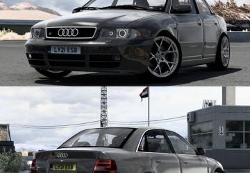 Мод Audi S4 B5 Sedan + Avant версия 2.0 для American Truck Simulator (v1.40.x, 1.41.x)