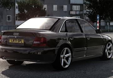 Мод Audi S4 B5 Sedan + Avant версия 2.2 для American Truck Simulator (v1.44.x)