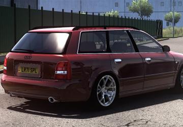 Мод Audi S4 B5 Sedan + Avant версия 2.2 для American Truck Simulator (v1.44.x)