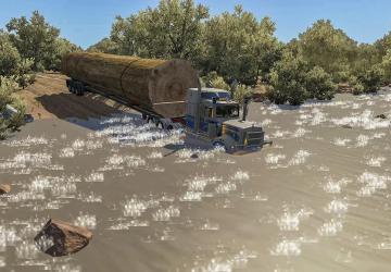 Карту Australia Outback Map версия 1.0 для American Truck Simulator (v1.38.x, 1.39.x)