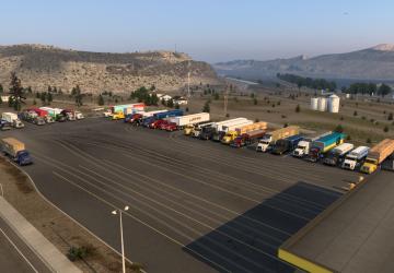 Better Truck Stops - Utah версия 1.1 для American Truck Simulator (v1.49)