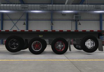 Мод Бездисковые колёса с пятью клиньями версия 0.1 для American Truck Simulator (v1.32.x, - 1.37.x)