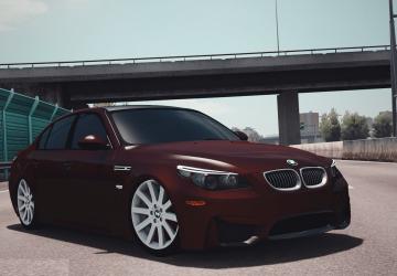 Мод BMW 5 Series E60 версия 1.0 для American Truck Simulator (v1.35.x, 1.36.x)