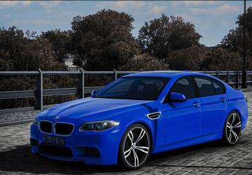 Мод BMW M5 F10 версия 2.0 для American Truck Simulator (v1.55.x, 1.56.x)