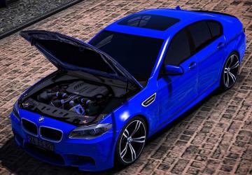 Мод BMW M5 F10 версия 1.9 для American Truck Simulator (v1.49.x)