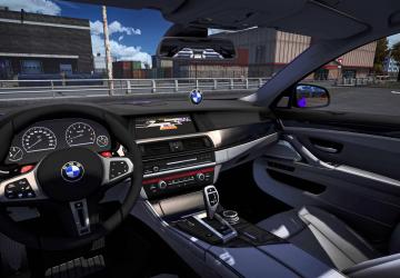 Мод BMW M5 F10 версия 1.3.1 для American Truck Simulator (v1.43.x)