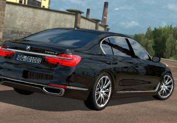 Мод BMW 750Ld Xdrive 2017 версия 1.0 для American Truck Simulator (v1.35.x)