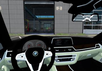 Мод BMW 750Ld Xdrive 2017 версия 1.1 для American Truck Simulator (v1.36.x)