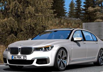 Мод BMW 760 Li XDrive версия 2.2 для American Truck Simulator (v1.58.x)
