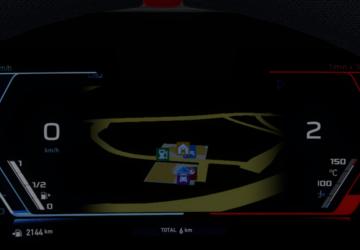 Мод BMW M3 CS (G80) версия 1.0 для American Truck Simulator (v1.61.x)