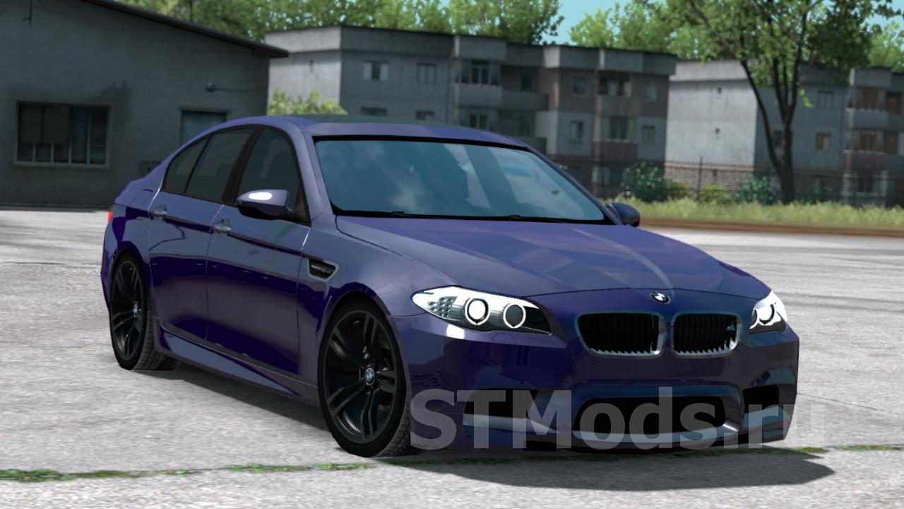 Скачать Мод BMW M5 F10 Версия 1.4 Для American Truck Simulator (V1.