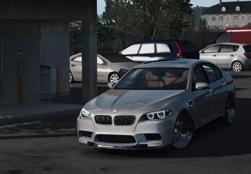 Мод BMW M5 F10 версия 1.0 для American Truck Simulator (v1.37.x, 1.38.x)