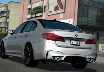 Мод BMW M5 F90 версия 1.0 для American Truck Simulator (v1.35.x, 1.36.x)