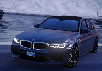 Мод BMW M5 F90 версия 2.4.1 для American Truck Simulator (v1.46.x, 1.47.x)