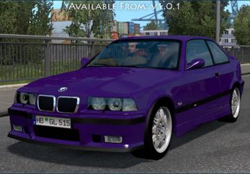 Мод BMW Traffic Pack версия 1.5 для American Truck Simulator (v1.46.x)