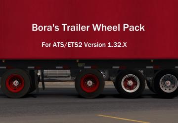 Мод Bora’s Trailer Wheel Pack версия 1.0 для American Truck Simulator (v1.32.x, - 1.39.x)