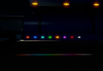 Мод Boreman LED Marker Lights Pack версия 1.1 для American Truck Simulator (v1.28.x, 1.29.x)