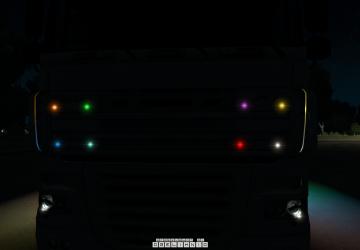 Мод Boreman LED Marker Lights Pack версия 1.6 для American Truck Simulator (v1.32.x)