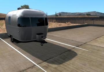Мод Caravan Trailer версия 1.0 для American Truck Simulator (v1.32.x, - 1.43.x)
