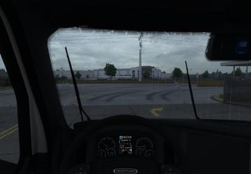 Мод Cascadia 2019 Wiper Fix версия 1.0 для American Truck Simulator (v1.49)