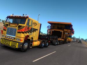 Мод Caterpillar 785C Mining Truck for Heavy Cargo Pack DLC v1.0 для American Truck Simulator (v1.30.x)