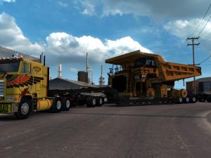 Мод Caterpillar 785C Mining Truck for Heavy Cargo Pack DLC v1.0 для American Truck Simulator (v1.30.x)