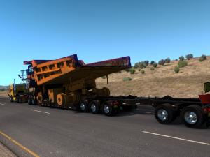 Мод Caterpillar 785C Mining Truck for Heavy Cargo Pack DLC v1.0 для American Truck Simulator (v1.30.x)