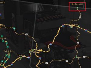 Карту Cities Expansion версия 1.3.1 для American Truck Simulator (v1.29.х)