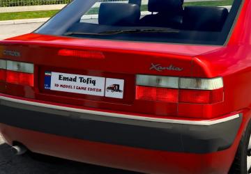 Мод Citroen Xantia версия 1.0 для American Truck Simulator (v1.44.x)