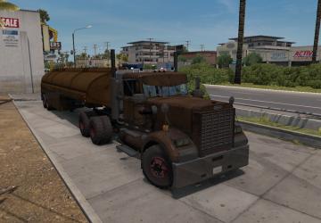 Мод Cкин и грузы для цистерны «Duel» версия 1.0 для American Truck Simulator (v1.38.x)