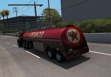 Мод Cкин и грузы для цистерны «Duel» версия 1.1 для American Truck Simulator (v1.38.x)